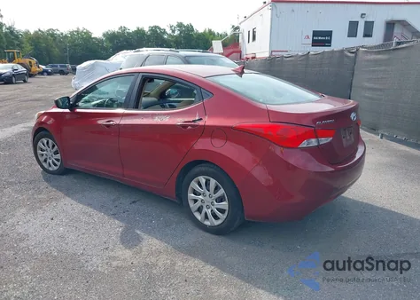 2013 Hyundai Elantra Gls из США, поврежденный, VIN 5NPDH4AE2DH189674
